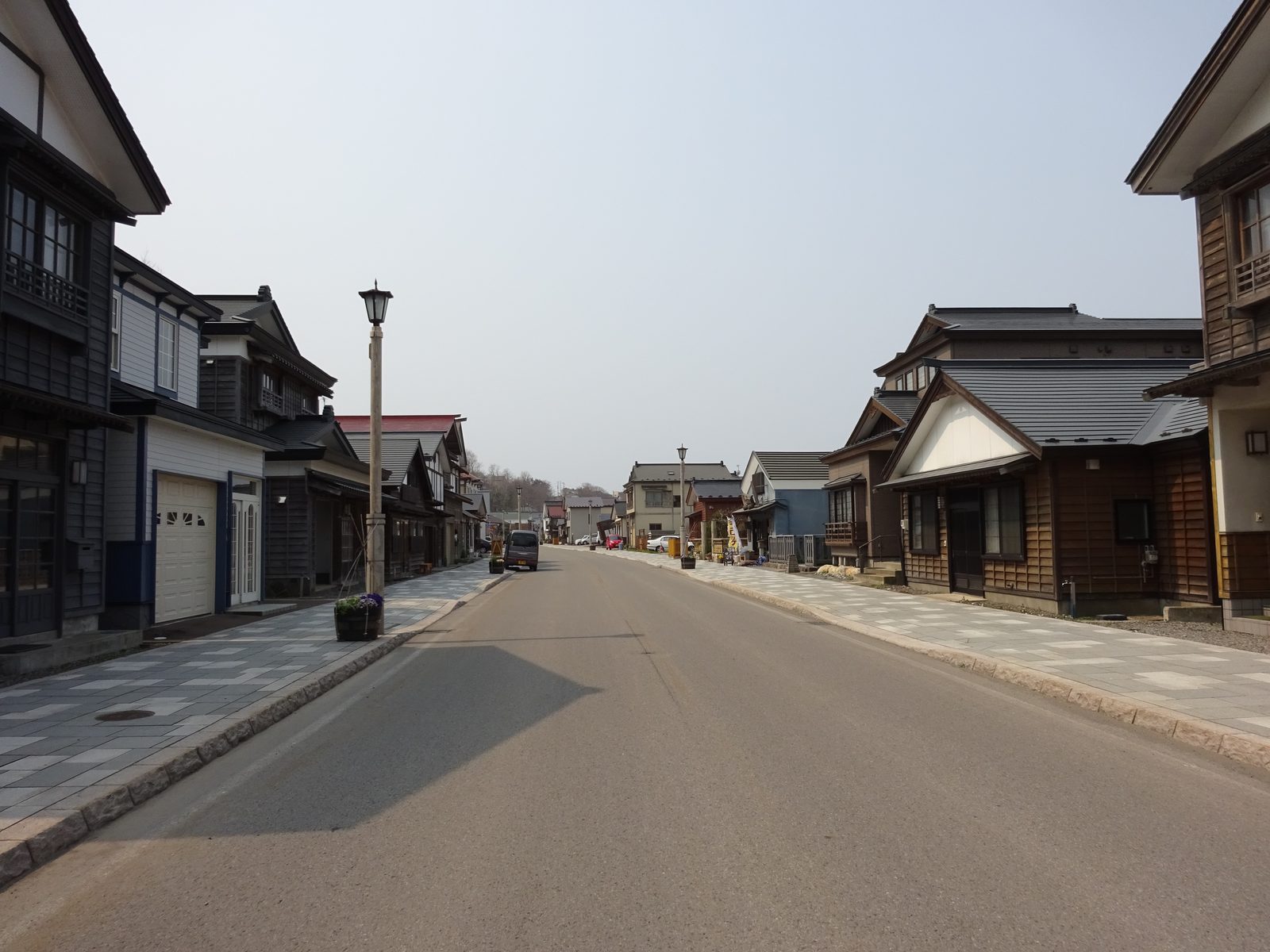いにしえ街道の歴史的な町並み