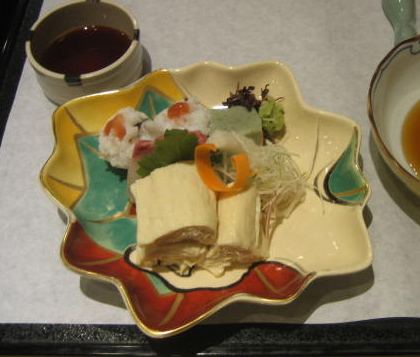 油源の湯波づくし膳