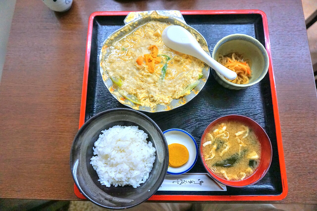 お食事処おさないの貝焼き味噌定食