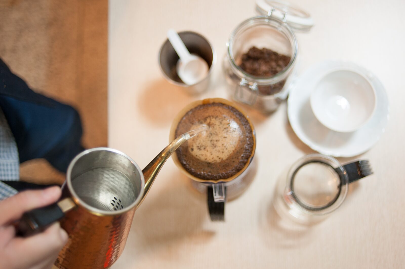 yura cafe 海岸通りのコーヒー