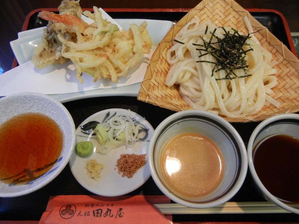 元祖田丸屋の水沢うどん