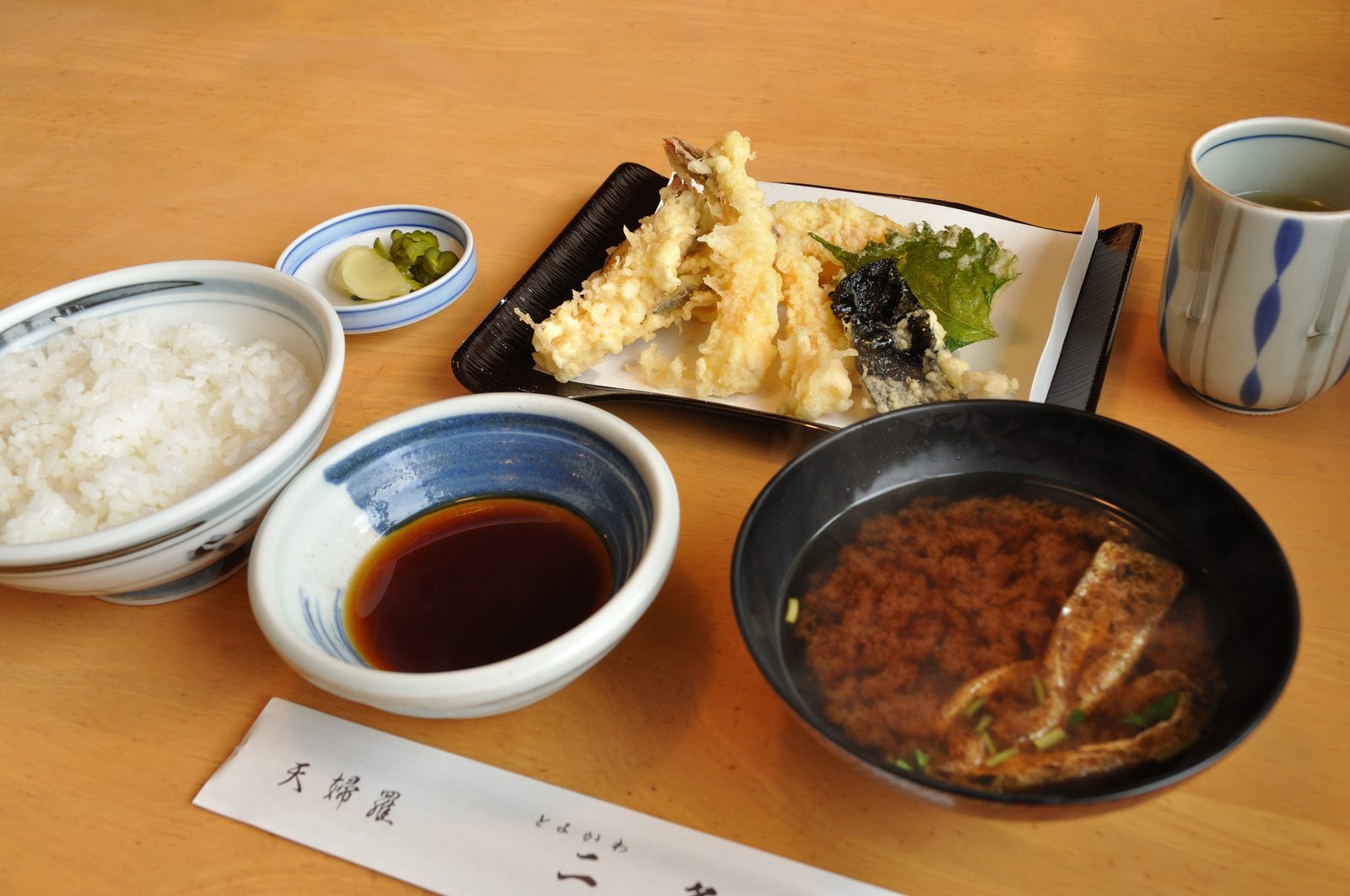 天ぷら定食のイメージ