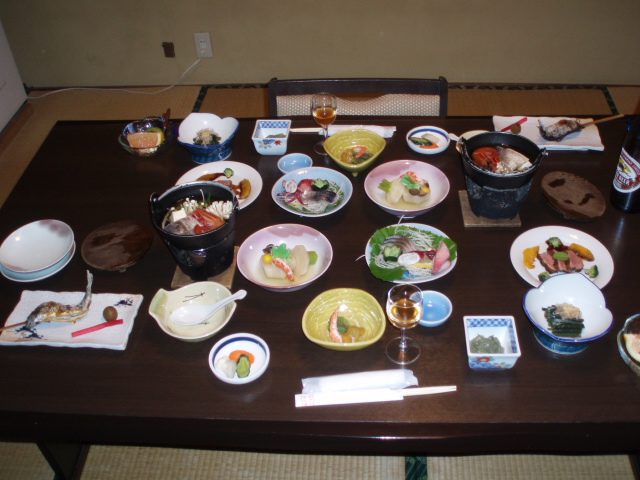 奥久慈の会席料理（イメージ）