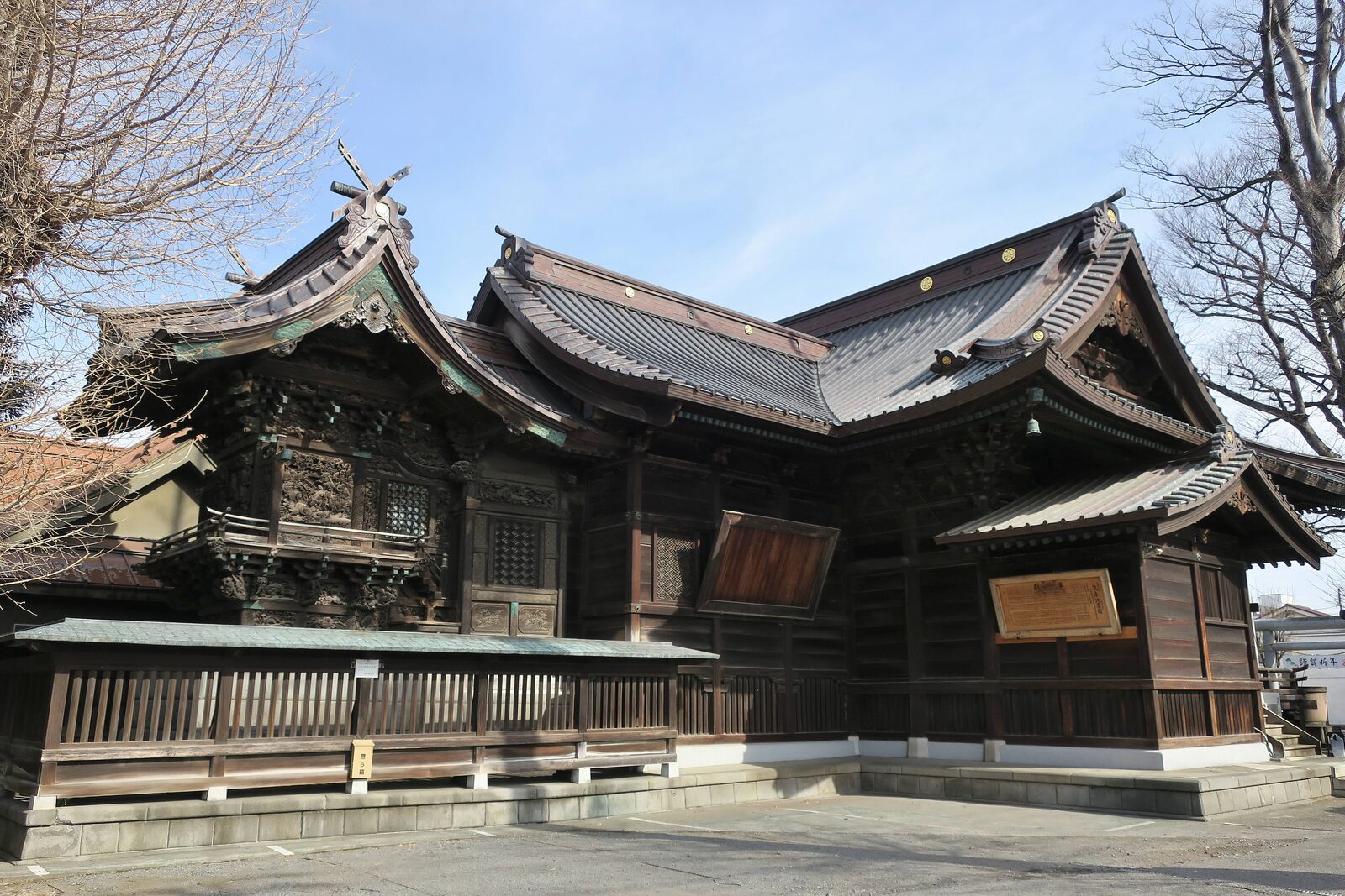 伊勢崎神社の本殿
