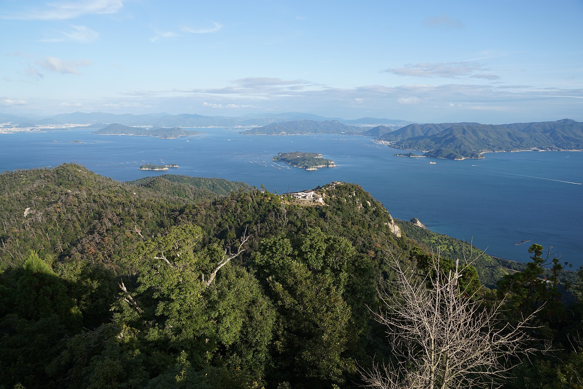 弥山からの眺め
