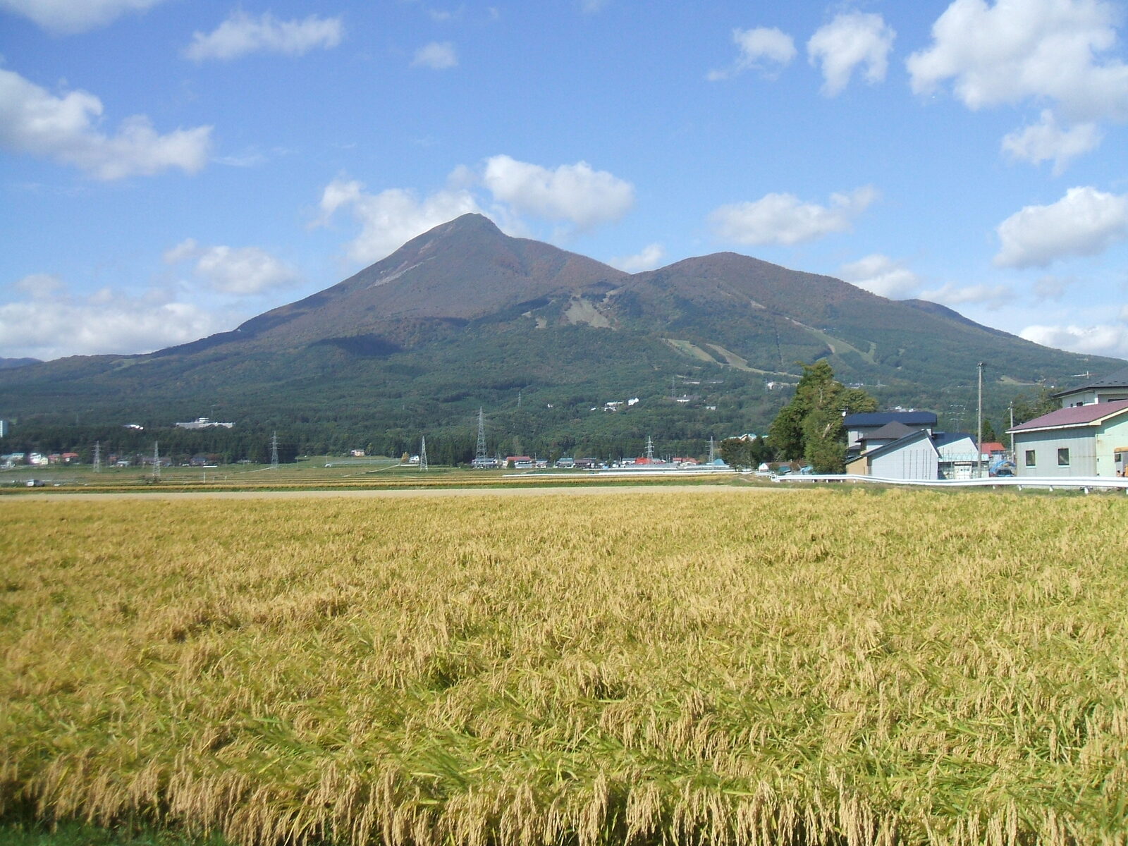 紅葉の磐梯山