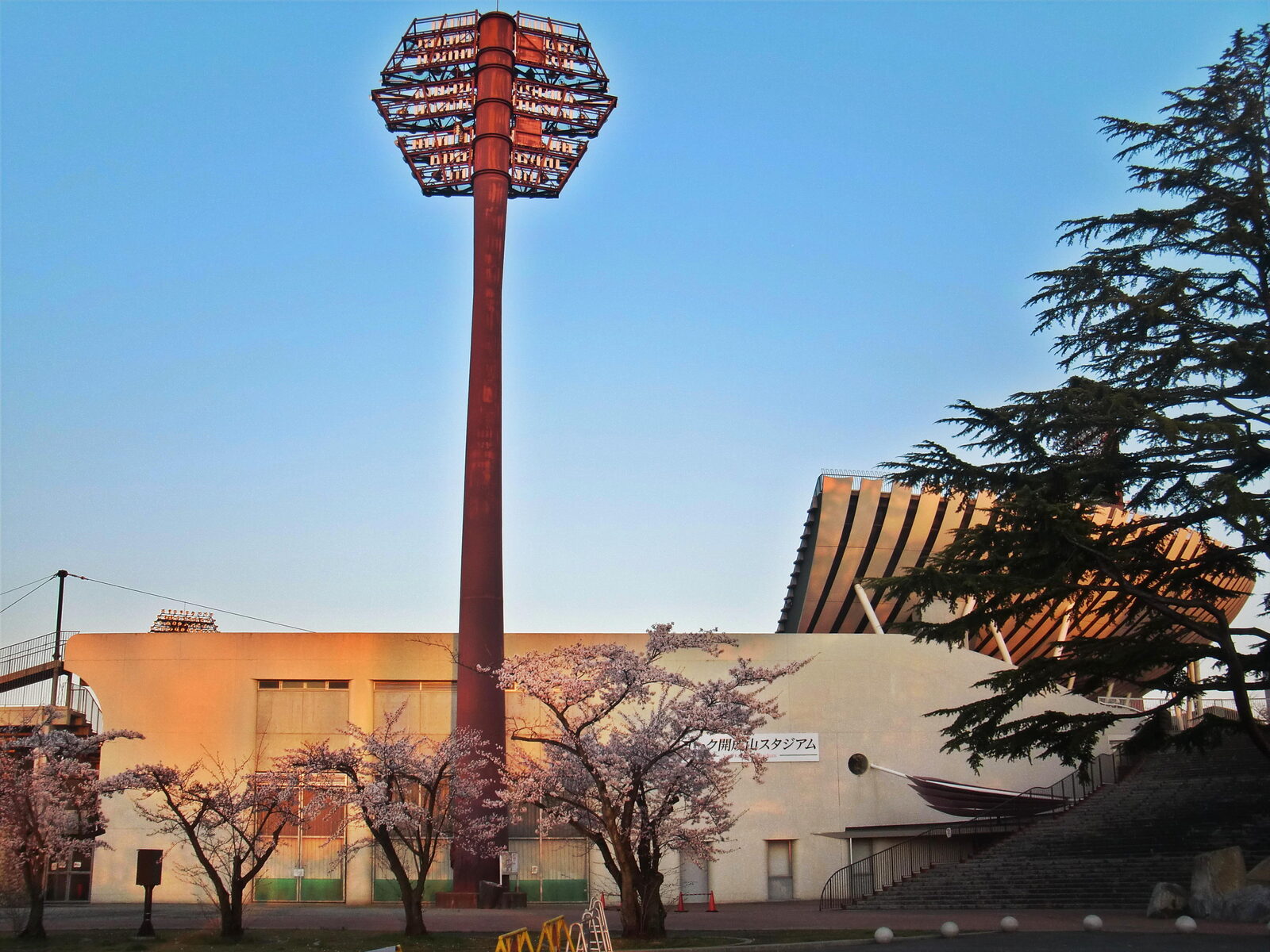 郡山市街地の様子