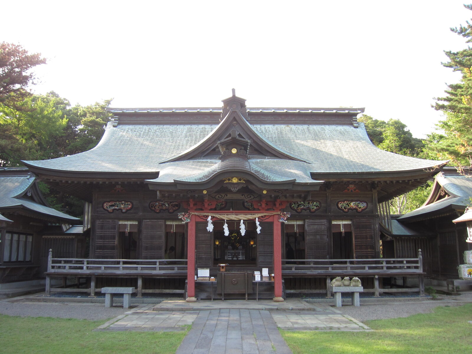 大洗磯前神社の拝殿
