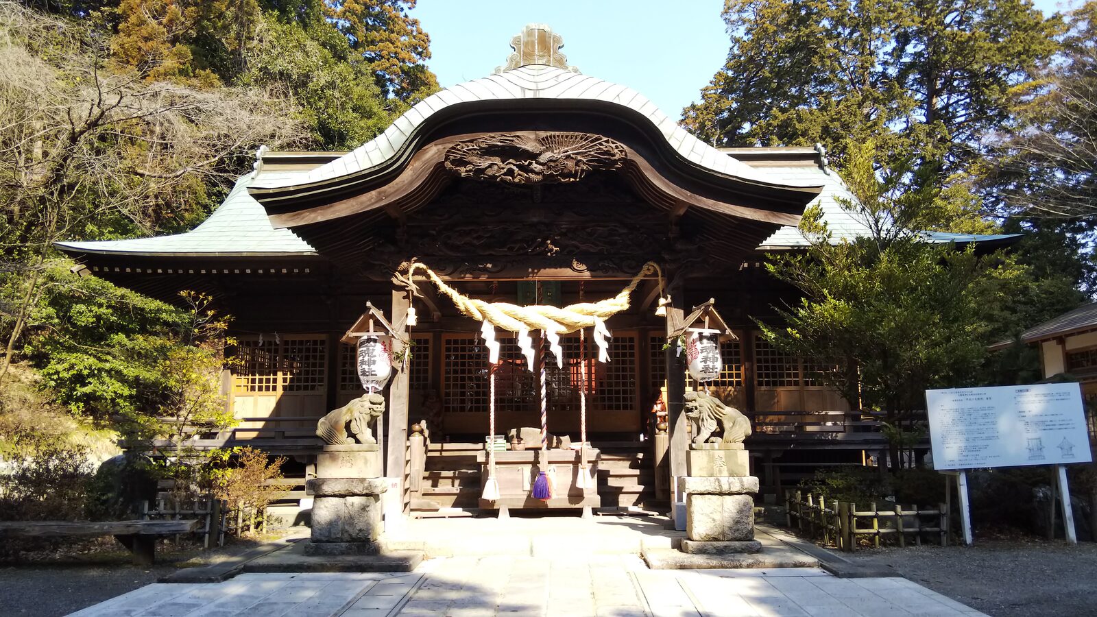 大國魂神社の拝殿