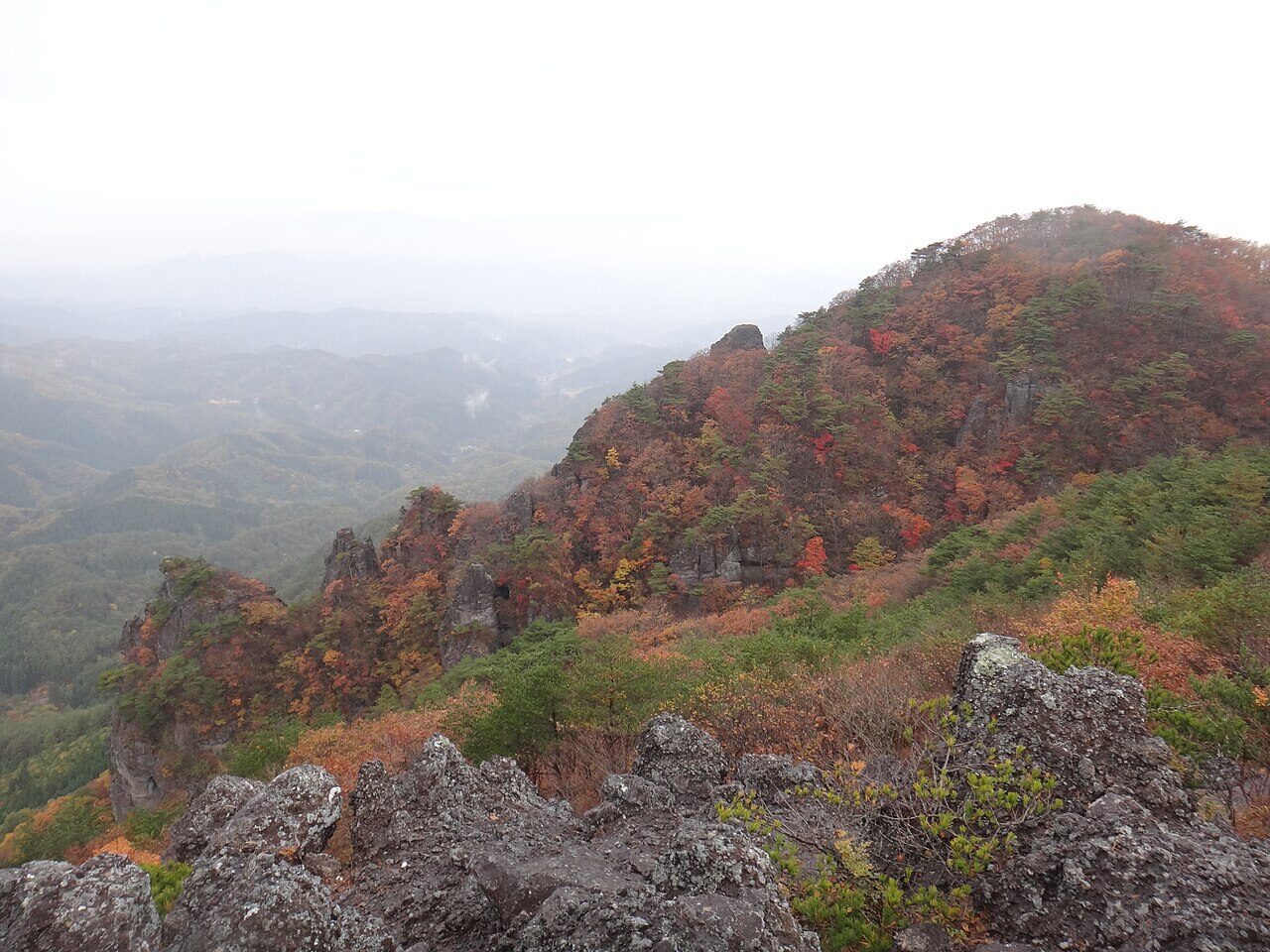 霊山の紅葉