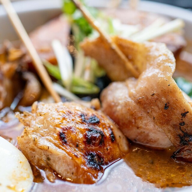 野菜と肉がごろごろ入ったスープカレー