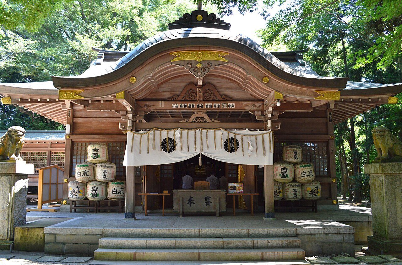 常陸國總社宮の拝殿