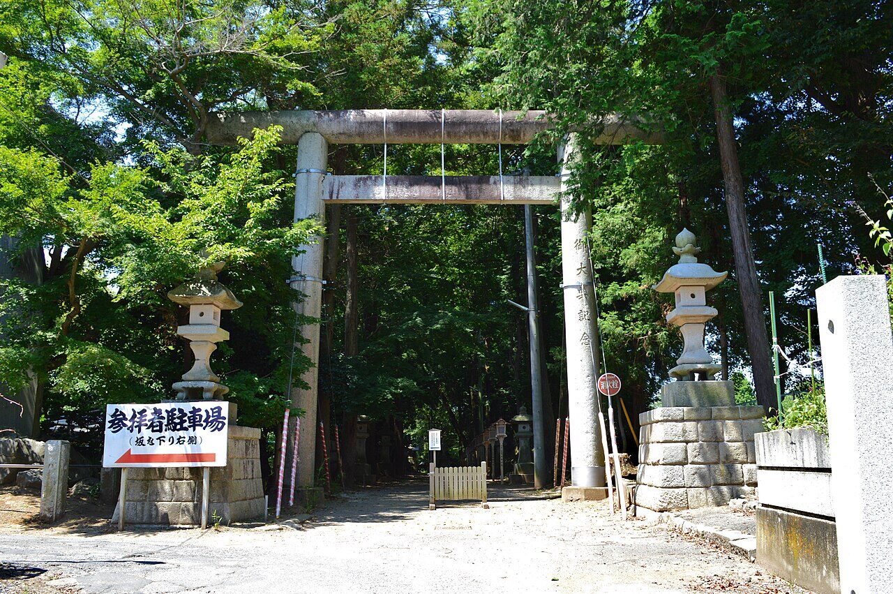常陸國總社宮の鳥居