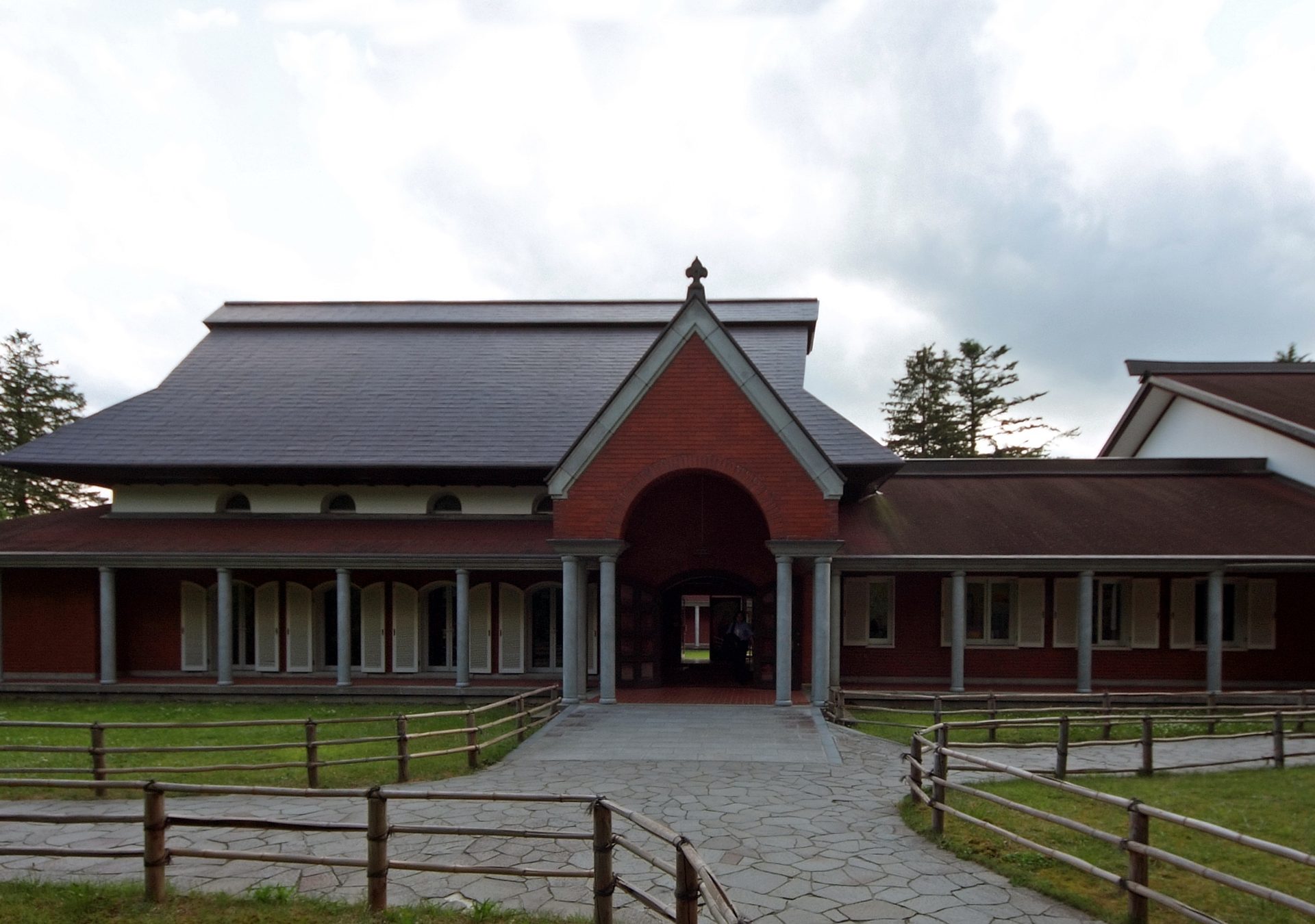 樺細工伝承館の展示ホール