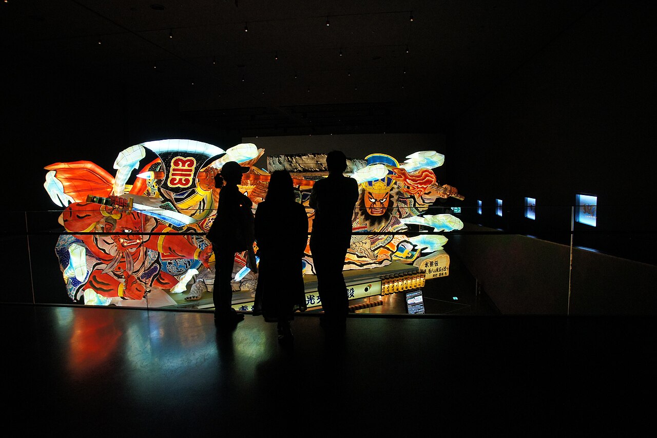 ねぶたの家 ワ・ラッセに展示された大型ねぶた