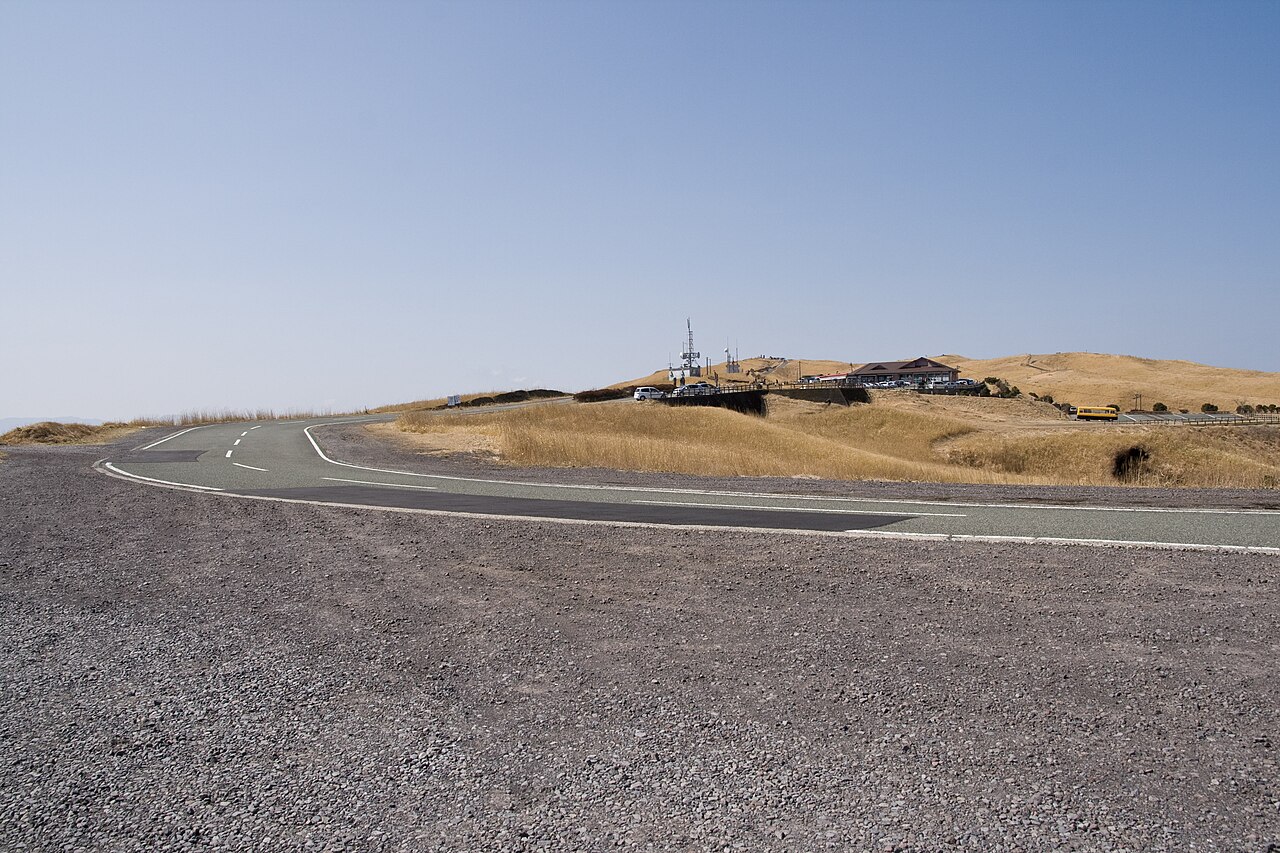 大観峰から望む阿蘇谷の田園風景