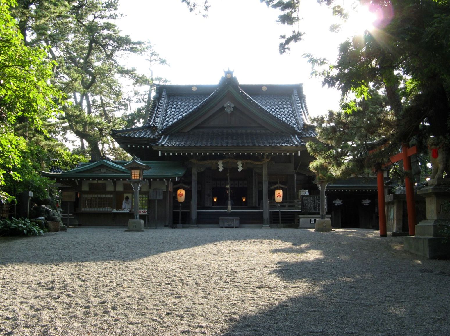 安宅住吉神社の社殿