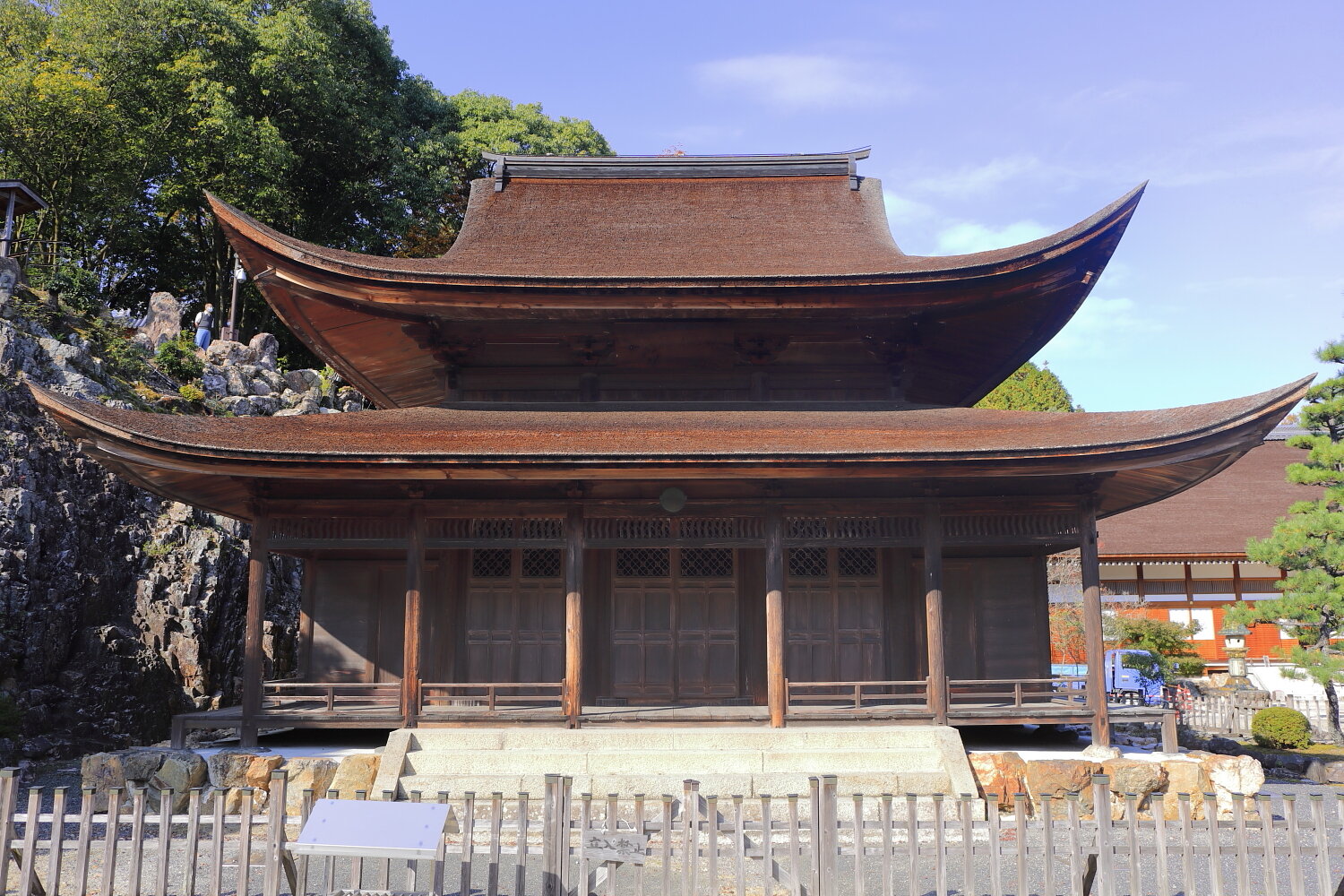 虎渓山永保寺の国宝 観音堂