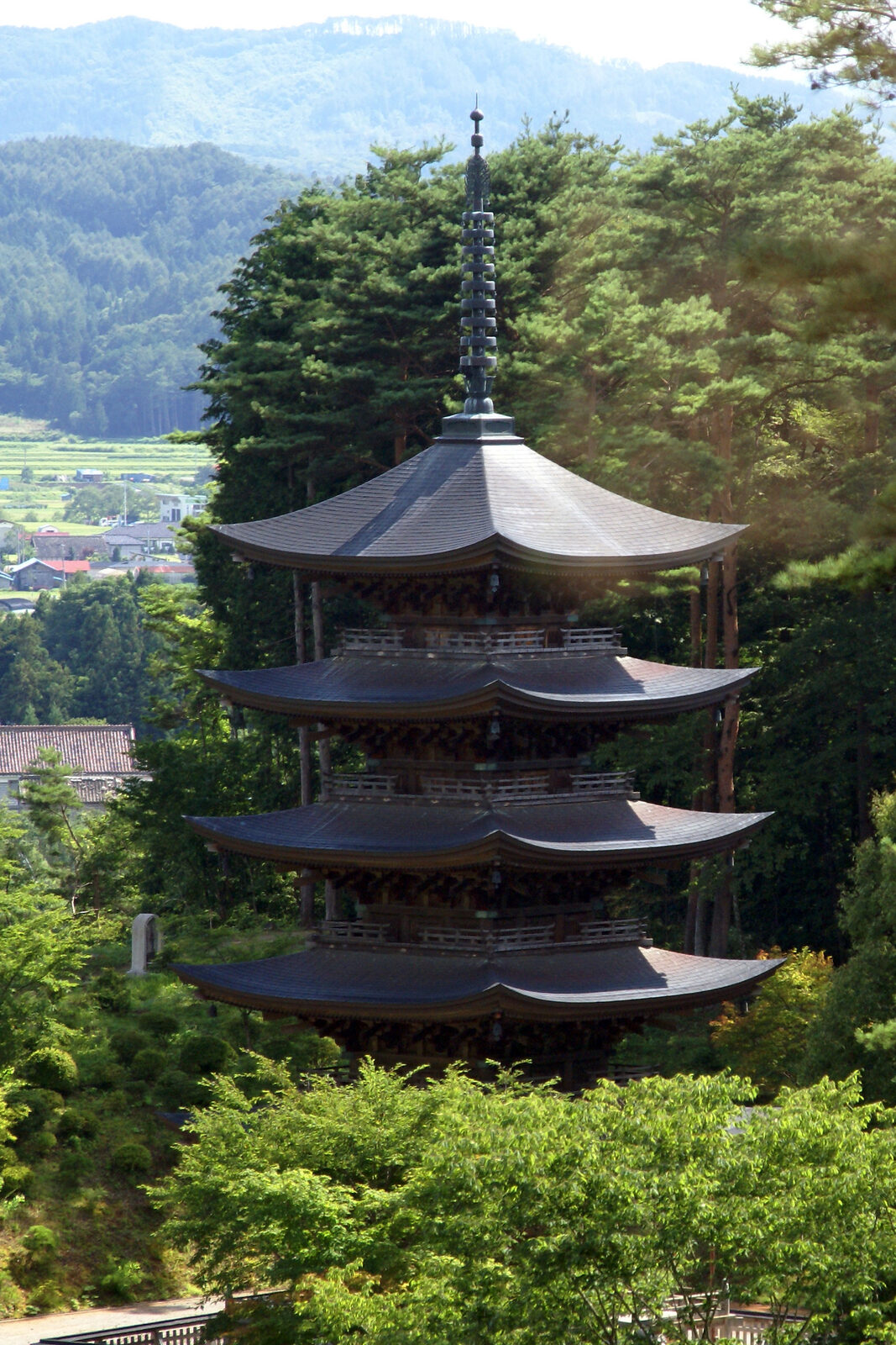 福泉寺の五重塔