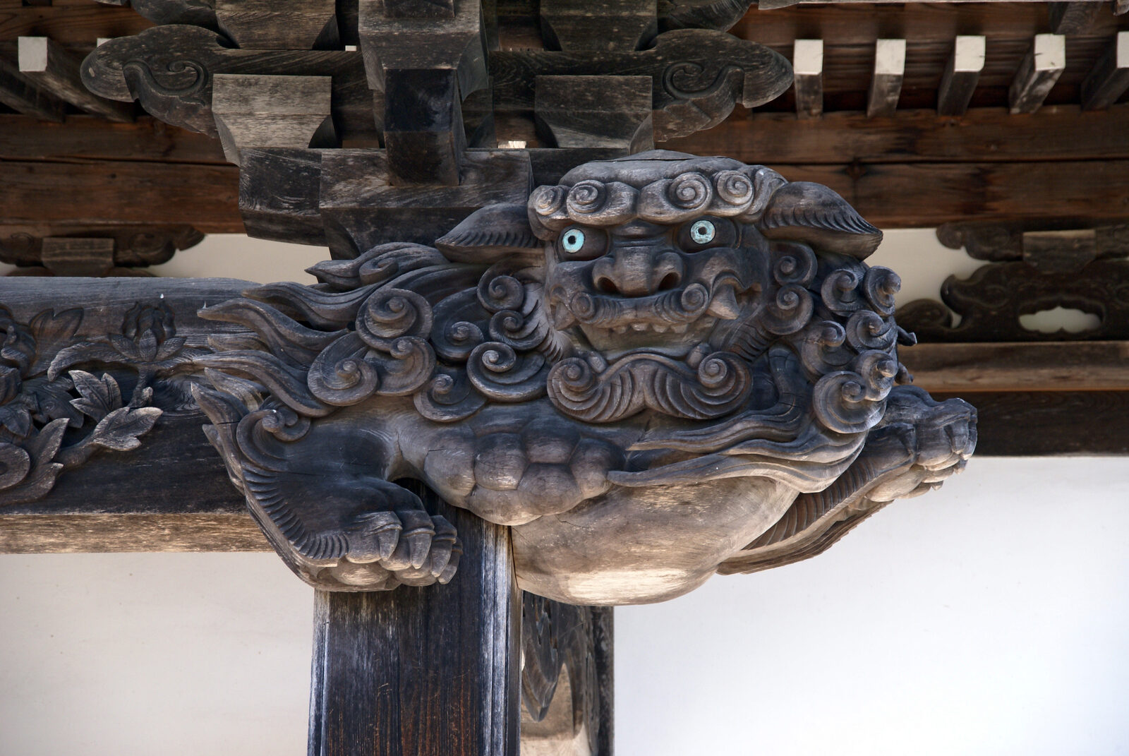 紅葉の頃の福泉寺の境内