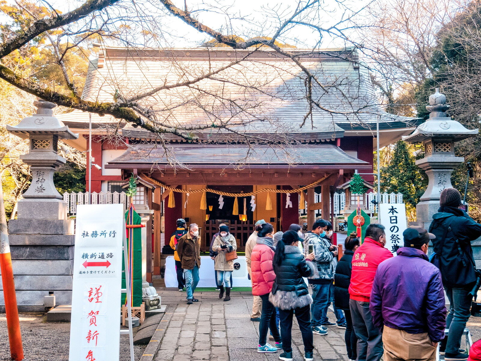 息栖神社の本殿
