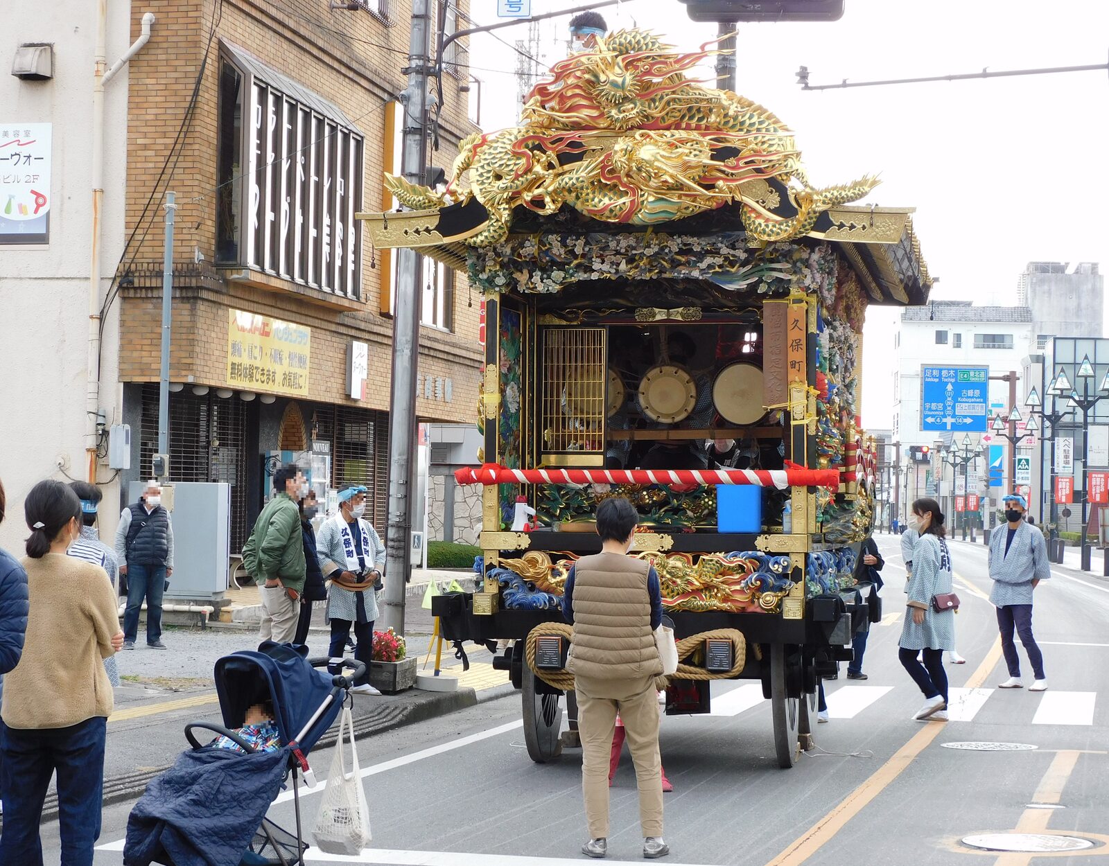 鹿沼今宮神社祭の屋台、継承プロジェクトの様子