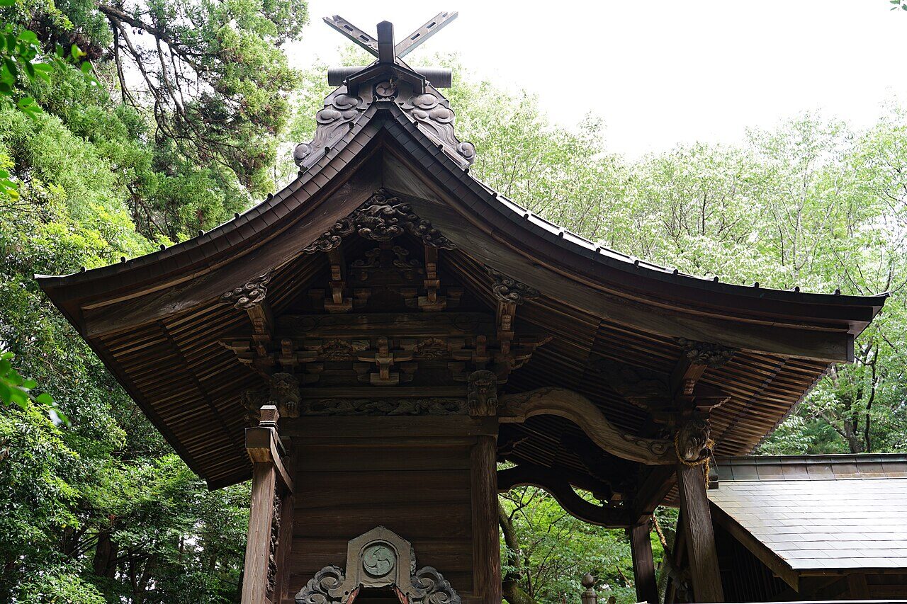 櫻川磯部稲村神社の本殿