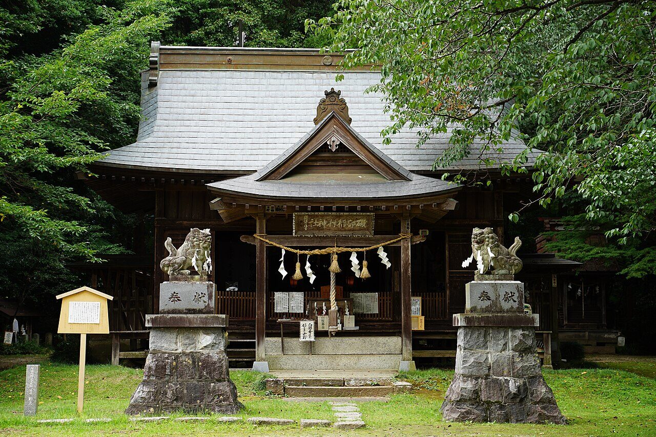 櫻川磯部稲村神社の拝殿