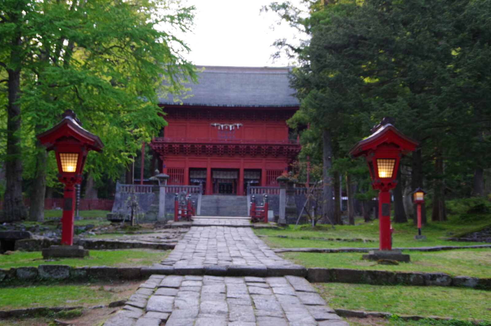 岩木山神社の境内