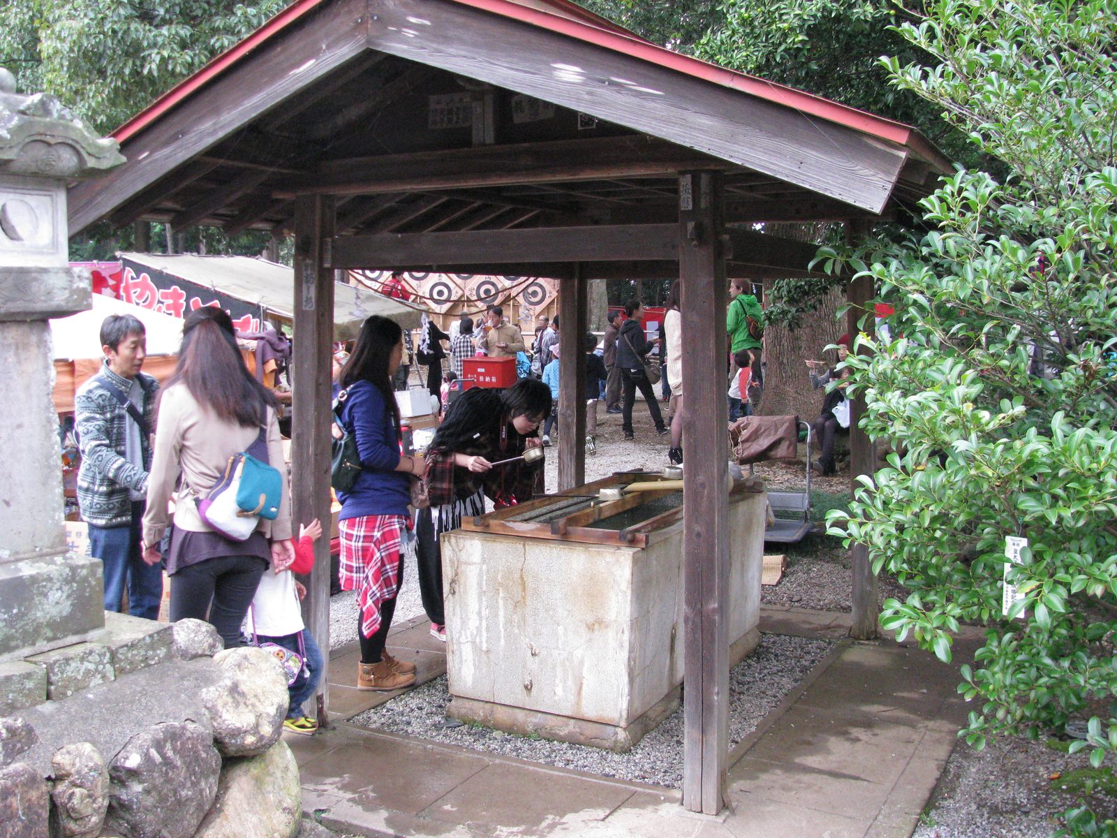 出雲伊波比神社の境内の様子