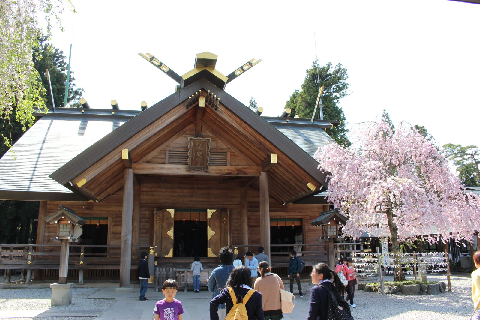 開成山大神宮の本殿