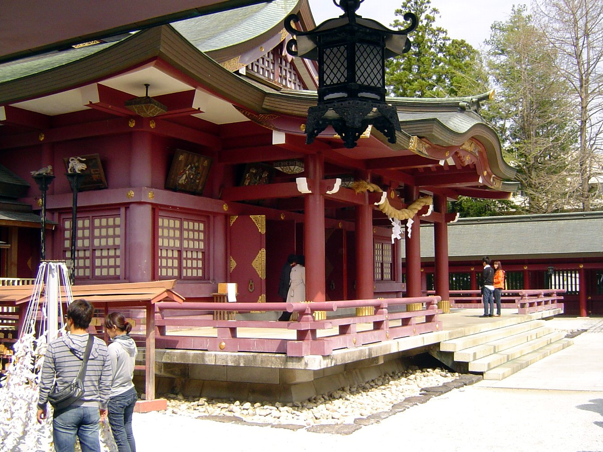 笠間稲荷神社の拝殿