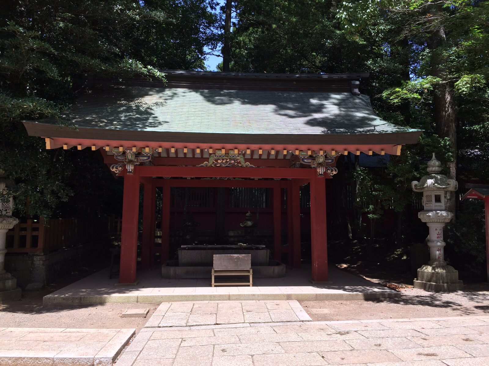 香取神宮の手水舎