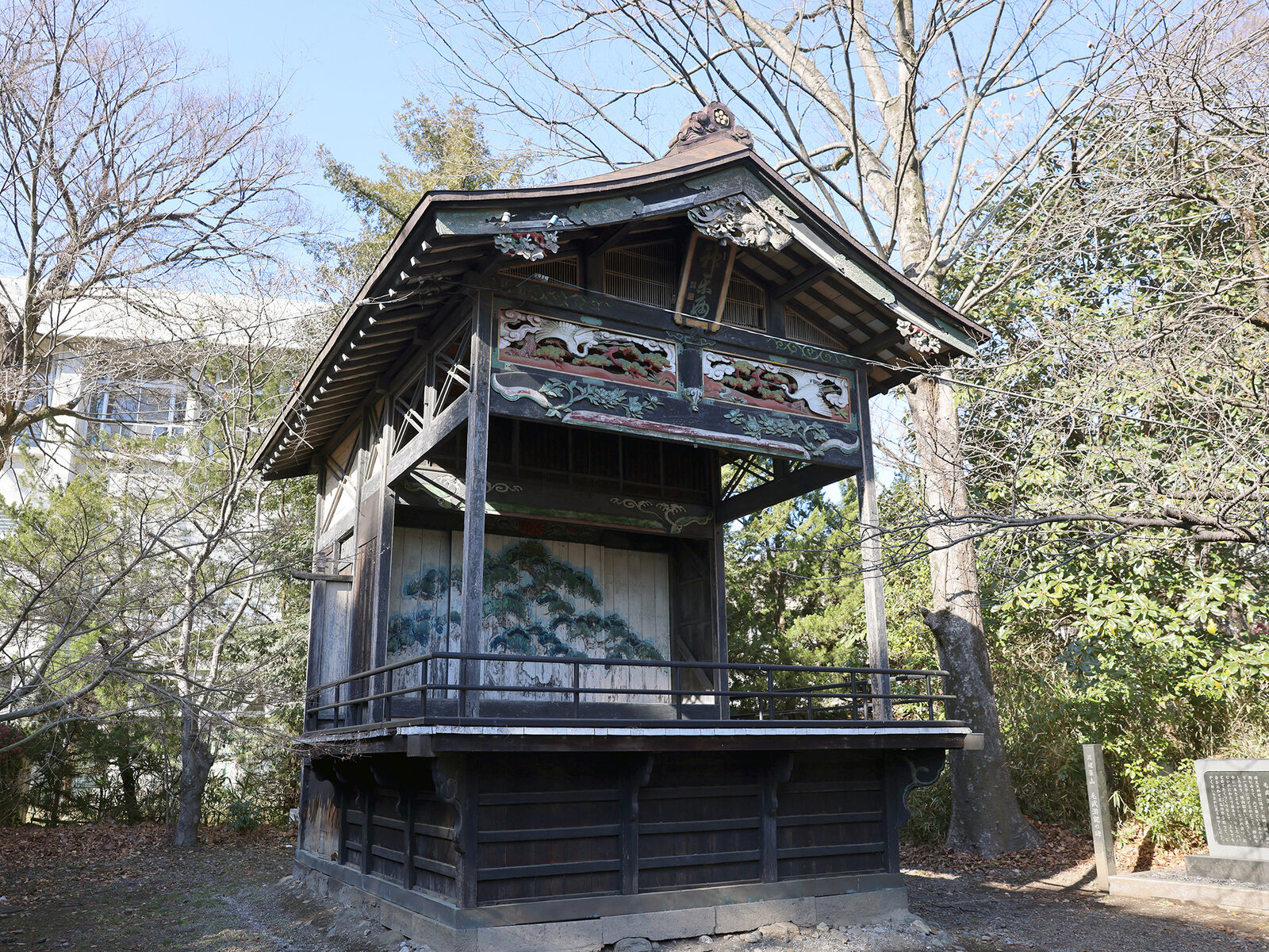 桐生天満宮の神楽殿