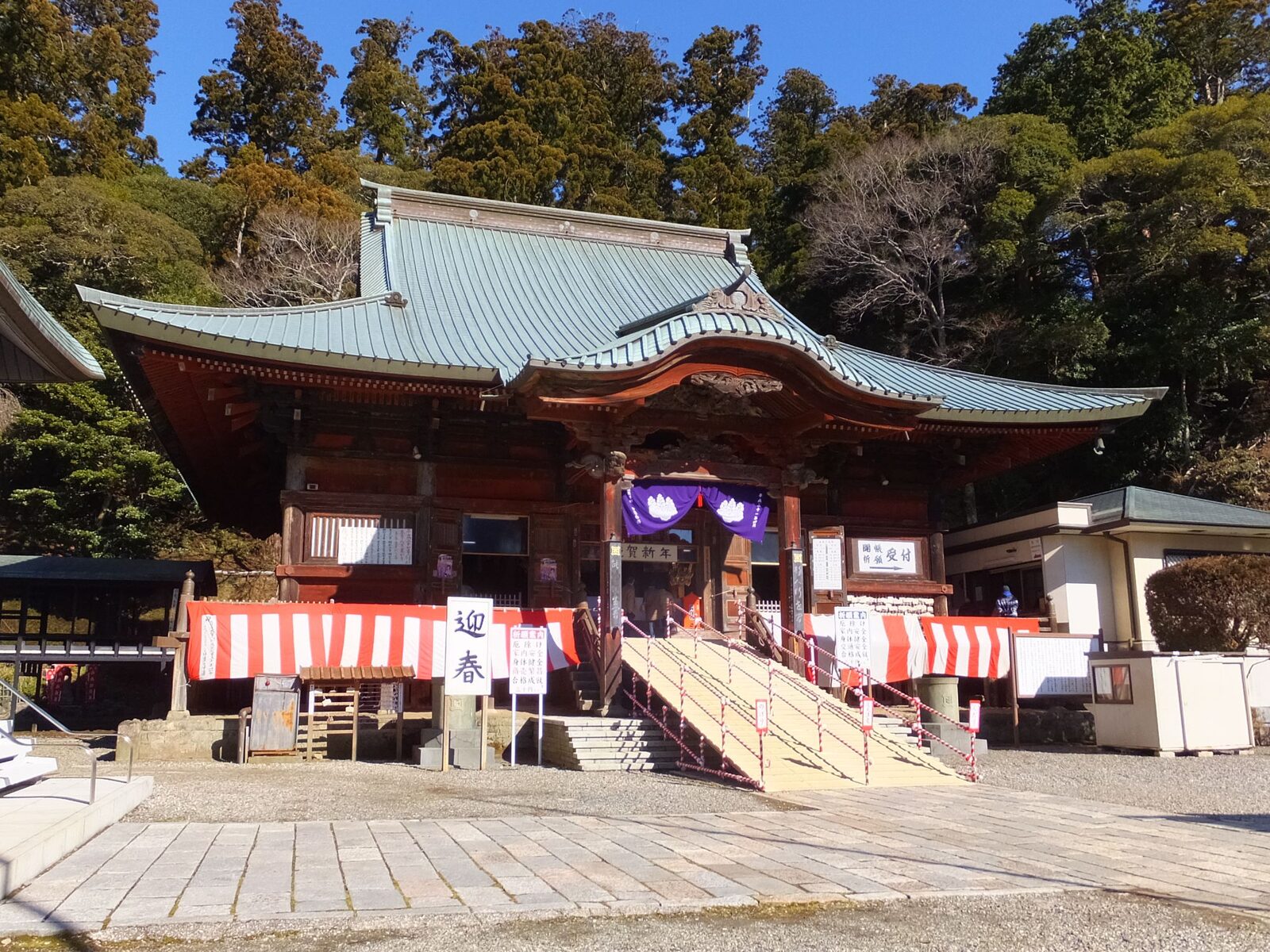 清澄寺の摩尼殿(大堂)