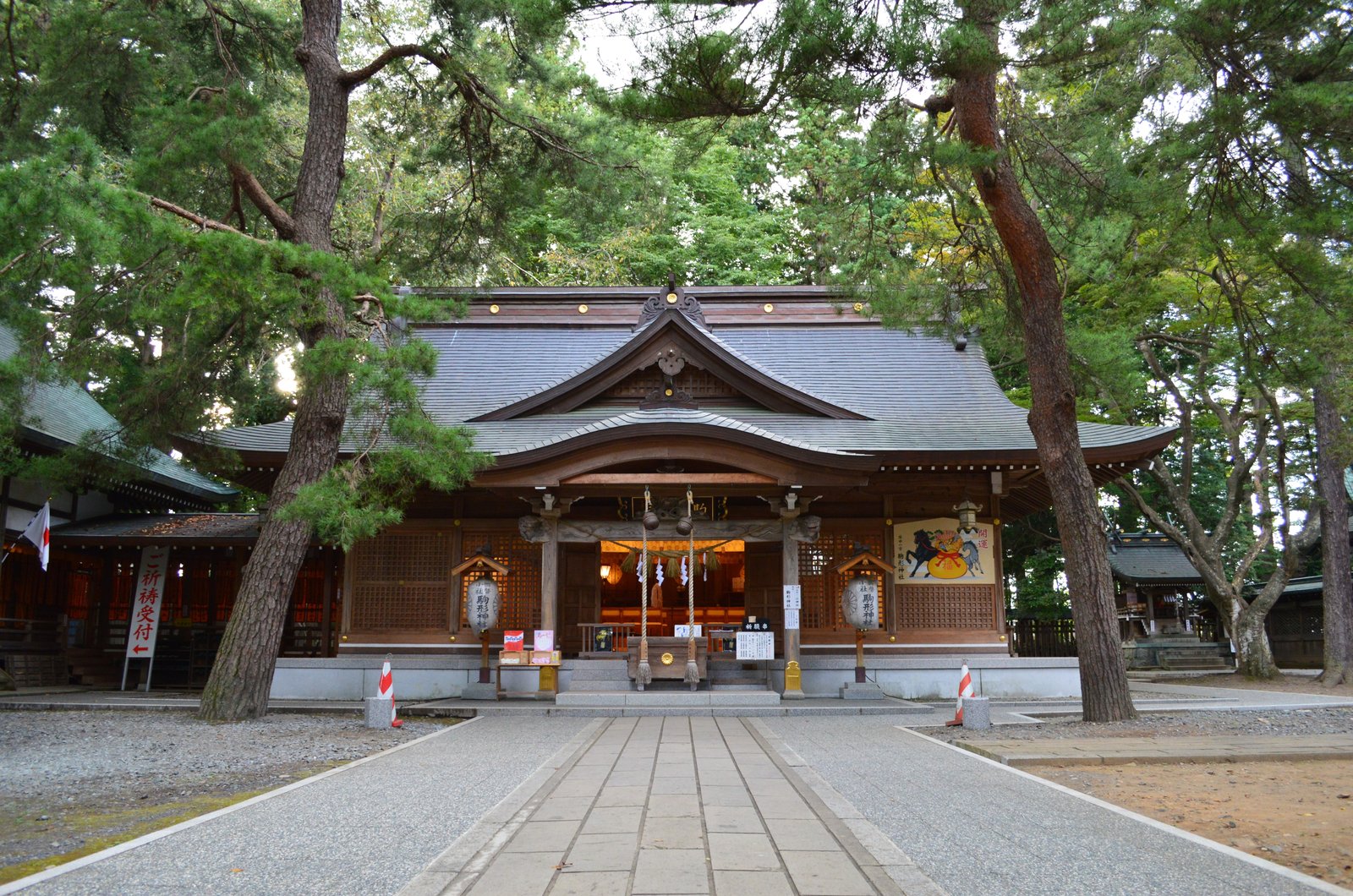 駒形神社の拝殿