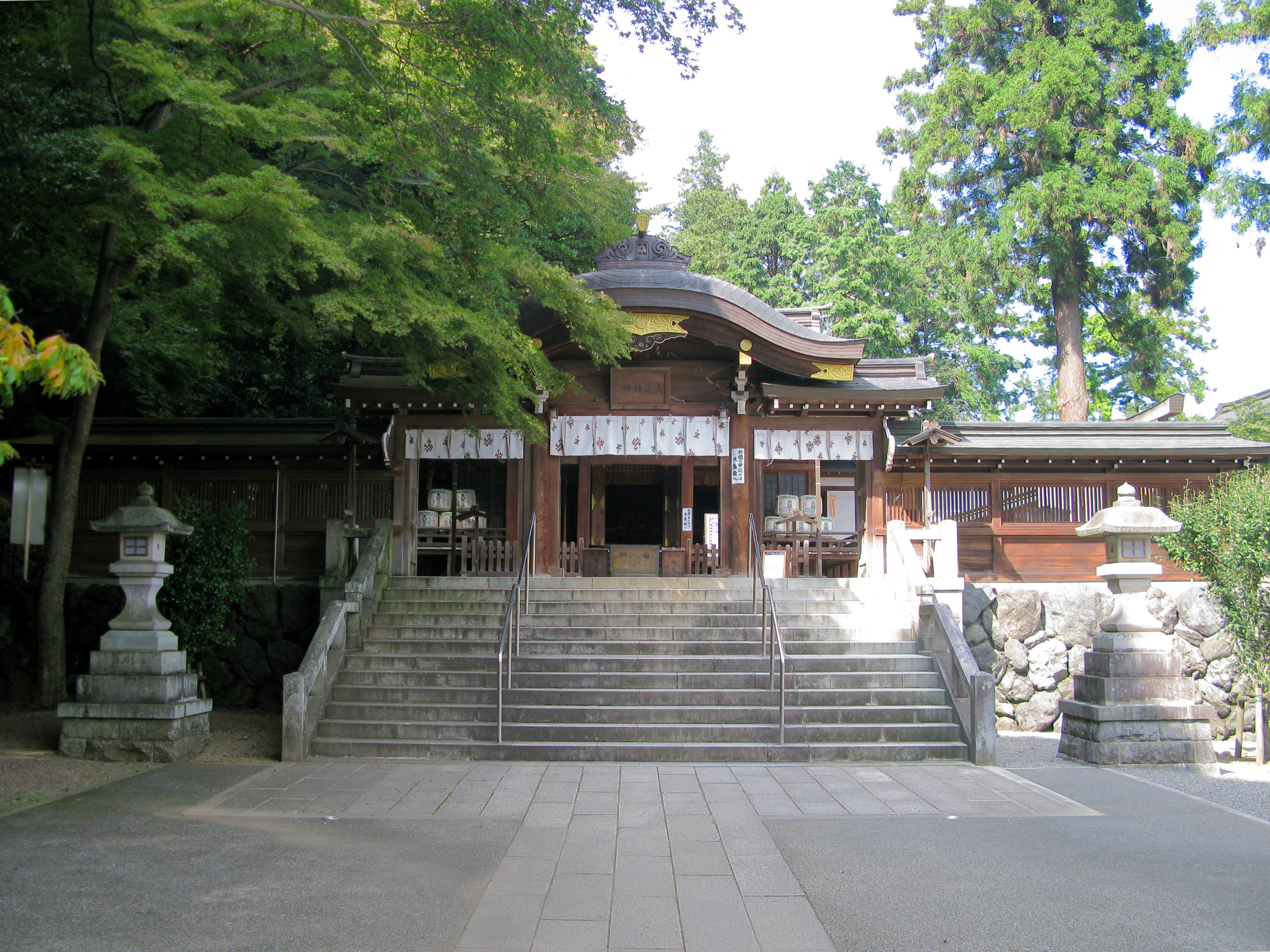 高麗神社の様子