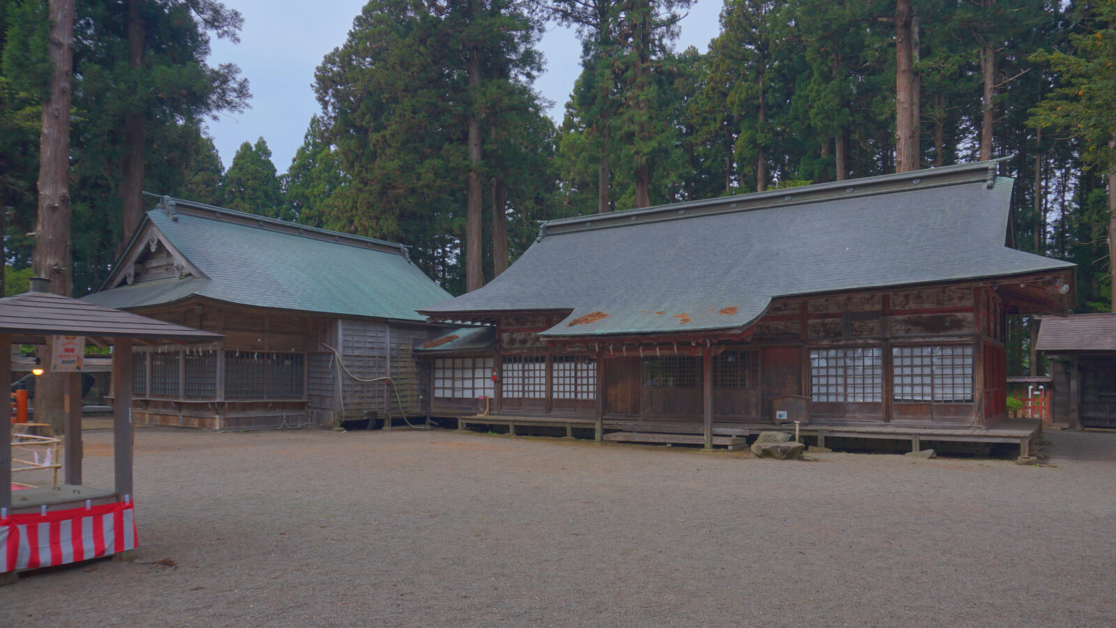 櫛引八幡宮の旧拝殿「長所」、国指定重要文化財