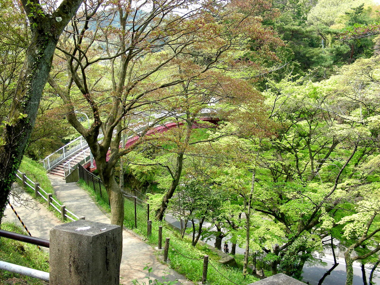 いわき市内郷の松ヶ岡公園