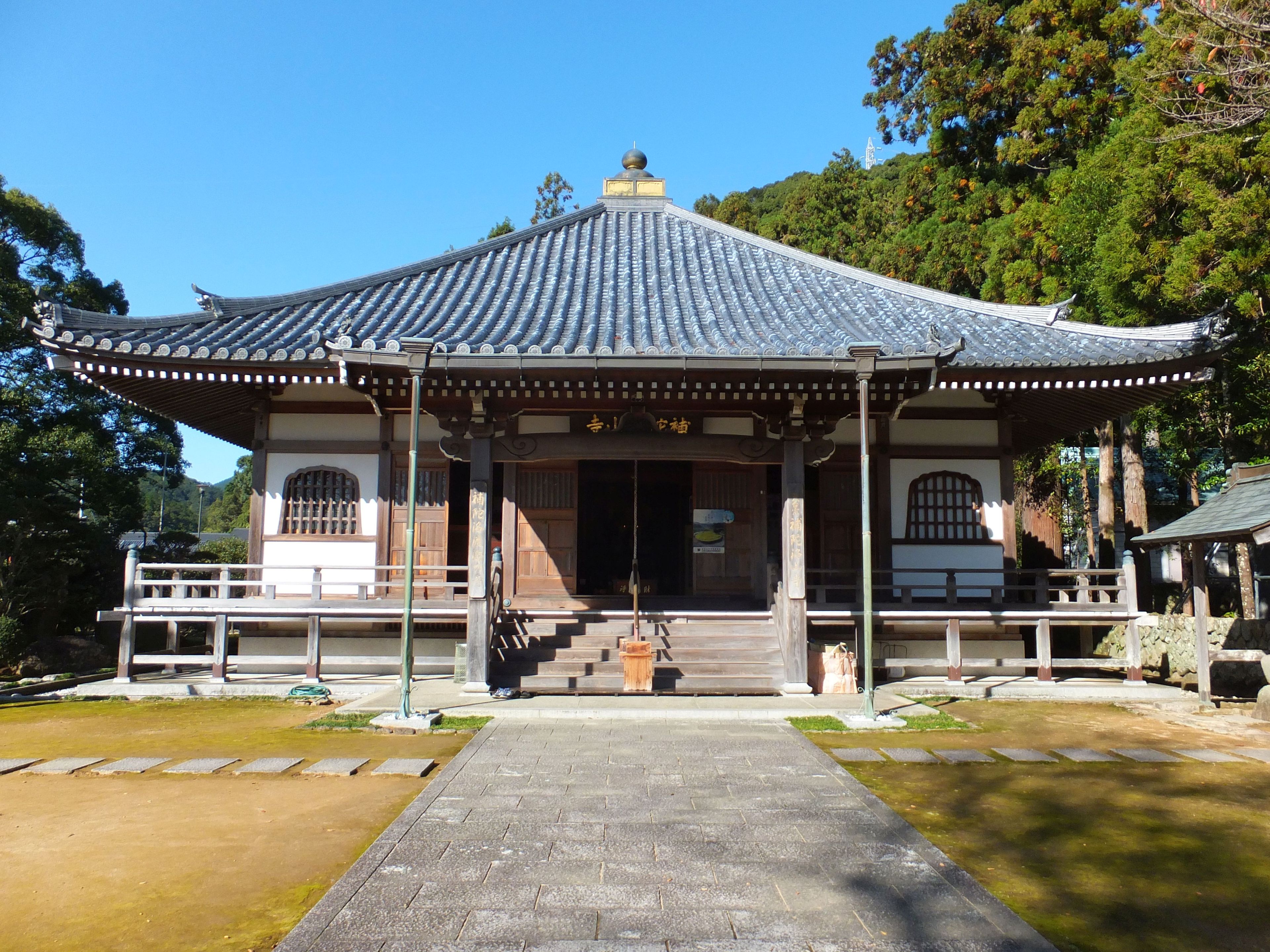 補陀洛山寺の渡海船レプリカ