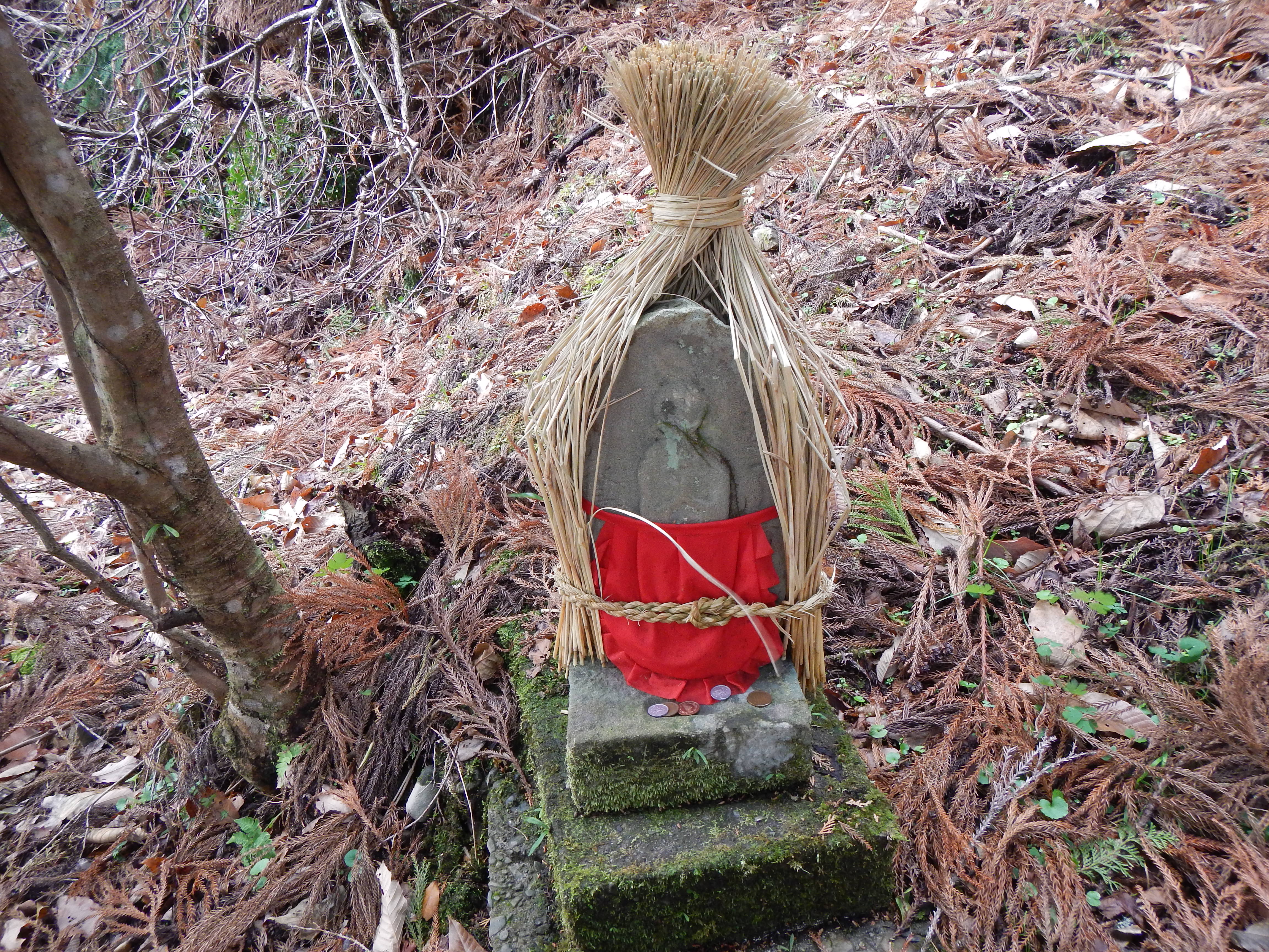 中辺路の石畳と杉並木の参道