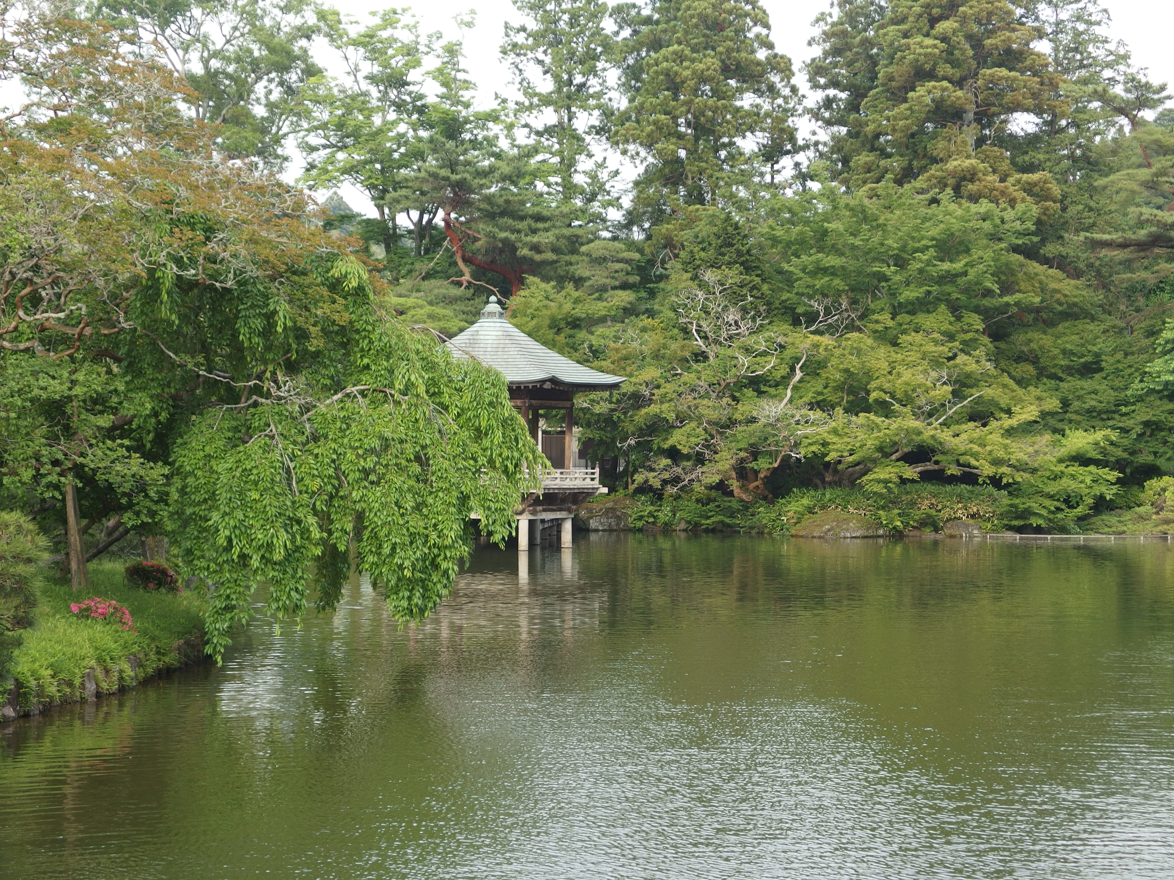 成田山公園の景観