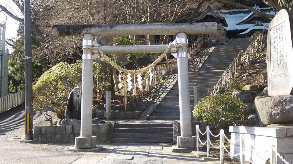 温泉神社(いわき湯本)の鳥居