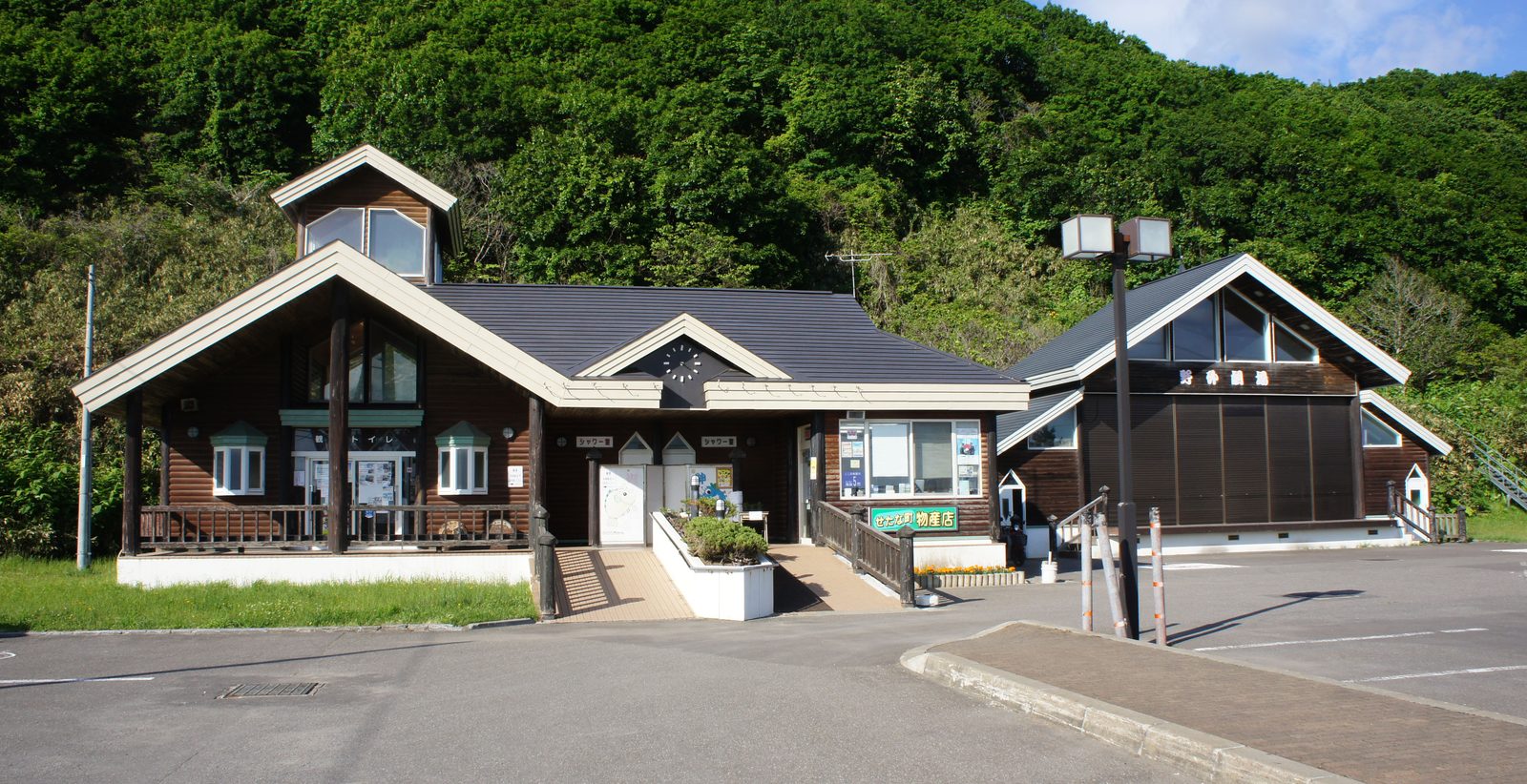 道の駅てっくいランド大成の建物外観