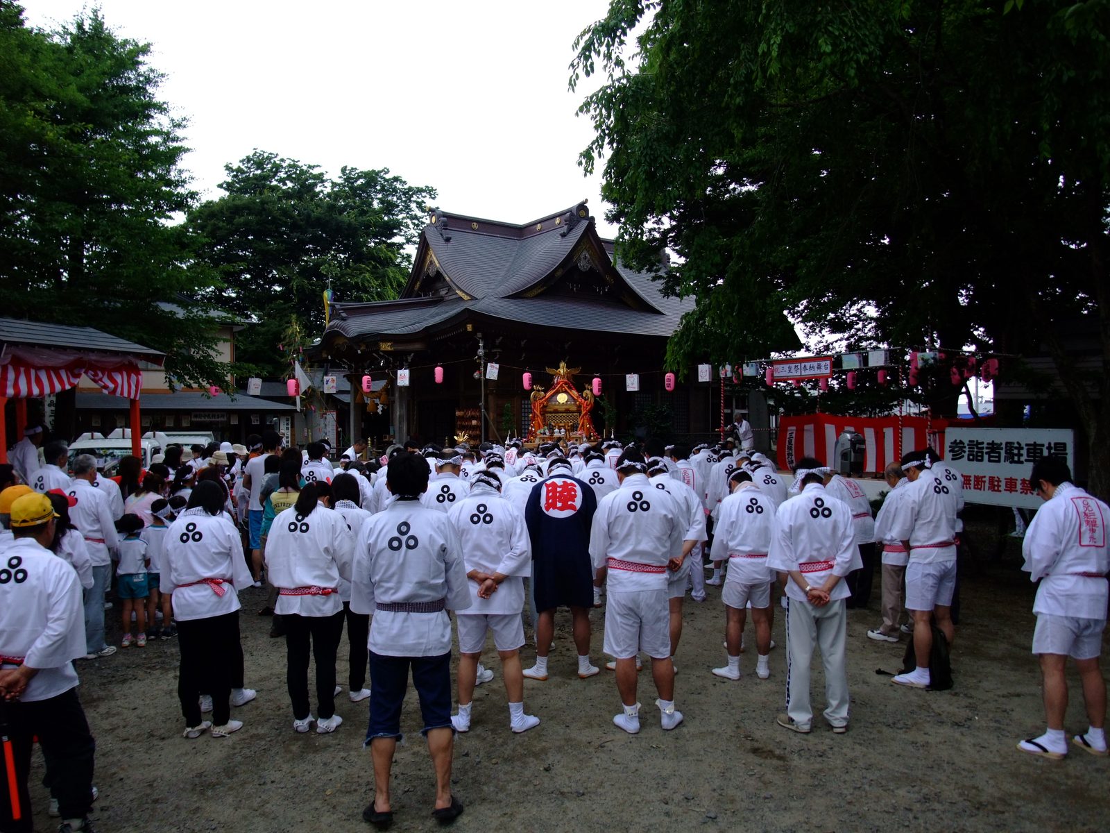 三皇熊野神社の本宮拝殿