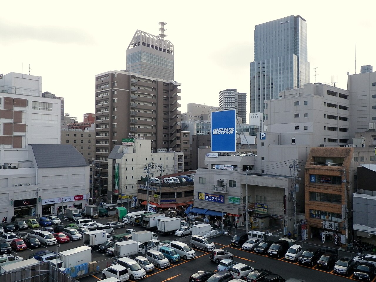 仙台市街へ戻り、仙台朝市や牛たん通りでお土産探し