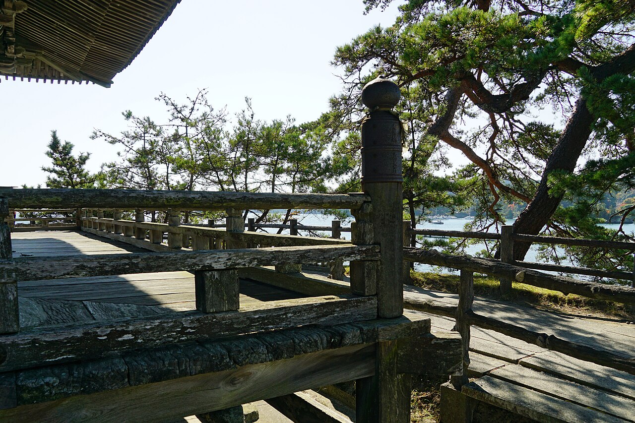 松島のシンボル五大堂