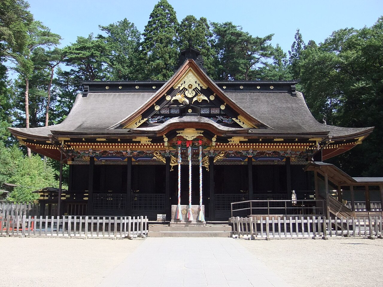 国宝・大崎八幡宮の社殿