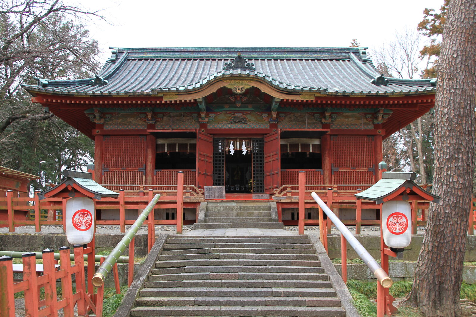 世良田東照宮の拝殿