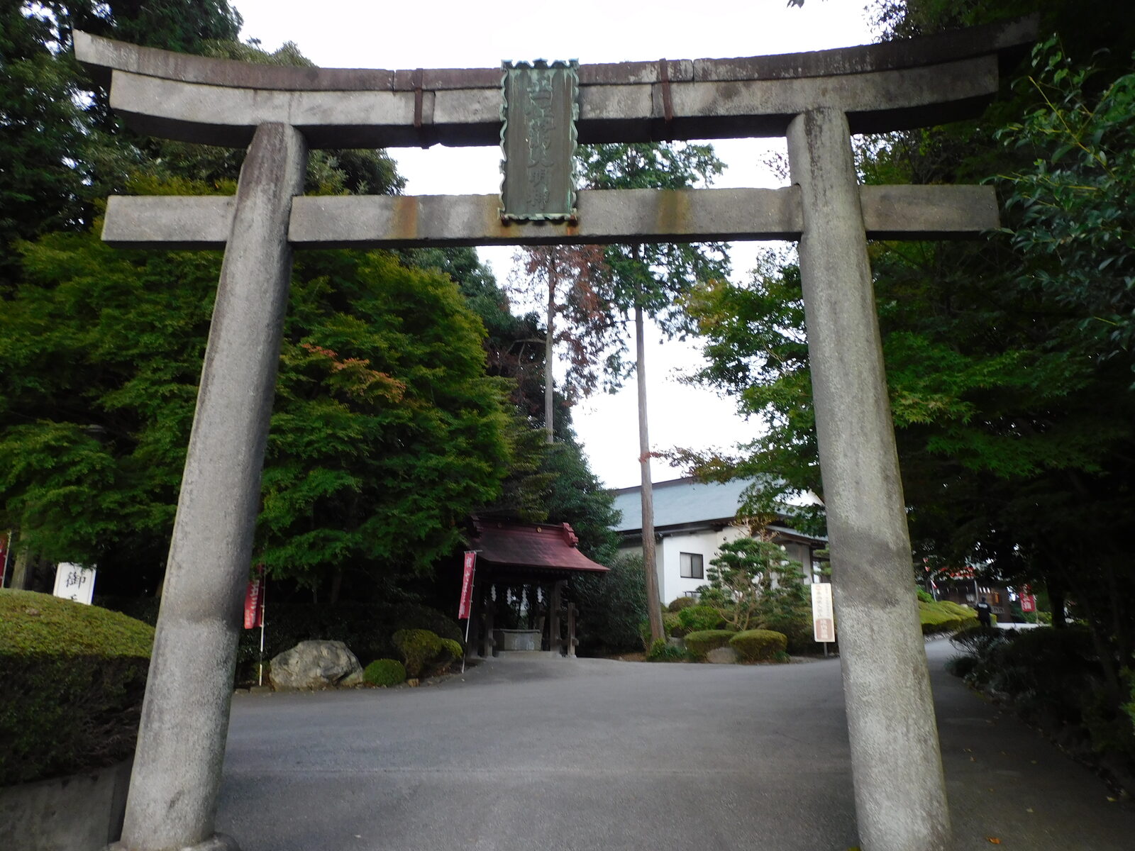 白鷺神社の日光型石鳥居